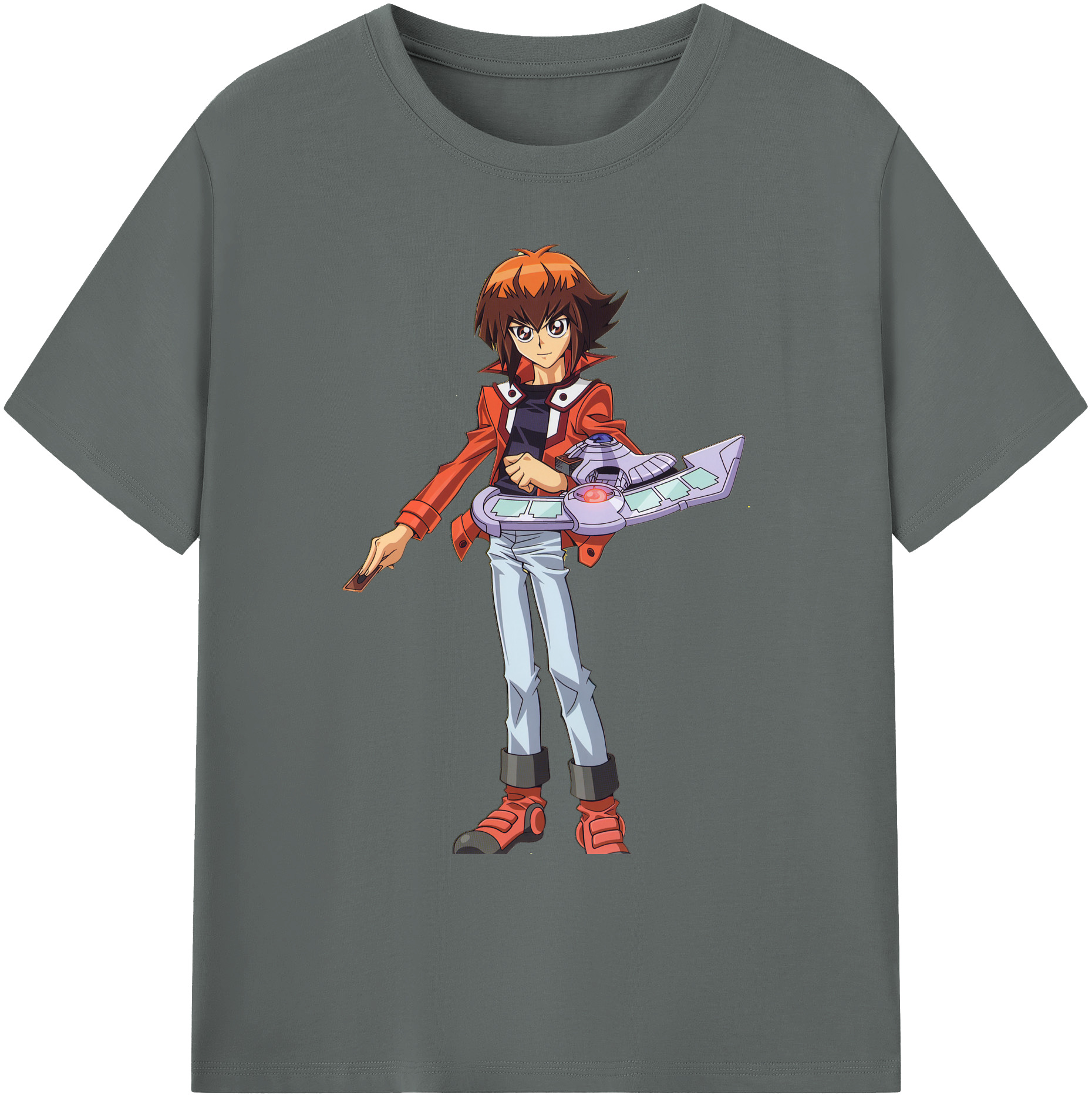 （画像用） 遊☆戯☆王 Yu-Gi-Oh! 綿100％ メンズ半袖Tシャツ｜肌触りやわらか＆通気性